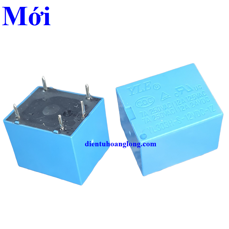 Relay 12V YLE 5 chân mới