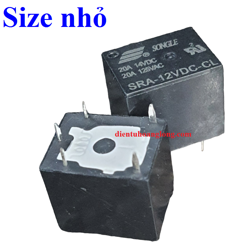 Relay 12V 5 chân nhỏ