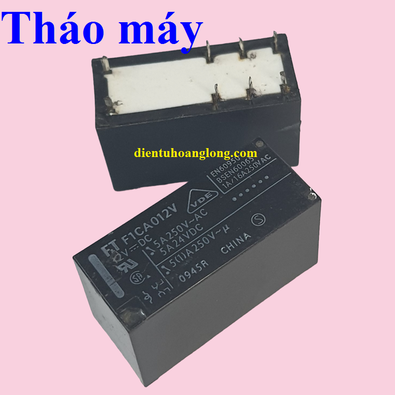 Relay 12V 8 chân tháo máy
