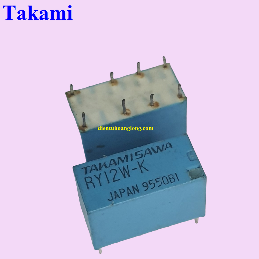 Relay 12V 8 chân TAKAMI