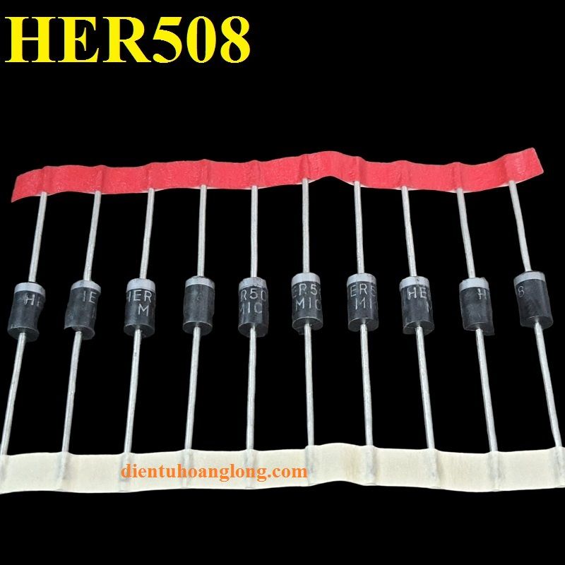 Diode HER 508 dây (10 con)