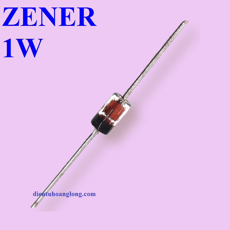 Diode zener 9V 1W (1N4739) 50 con