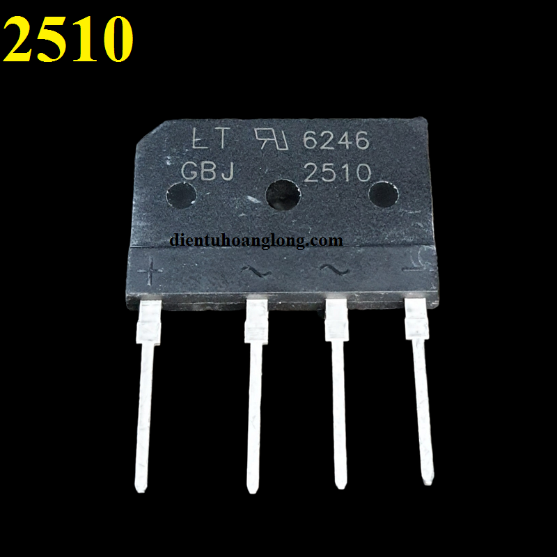 Diode cầu dẹp 2510 (25A-1000V)