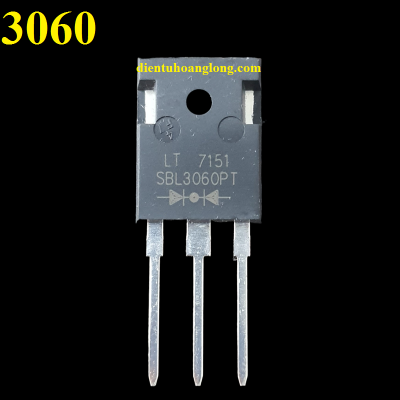 Diode đôi 3 chân 3060(30A-600V)