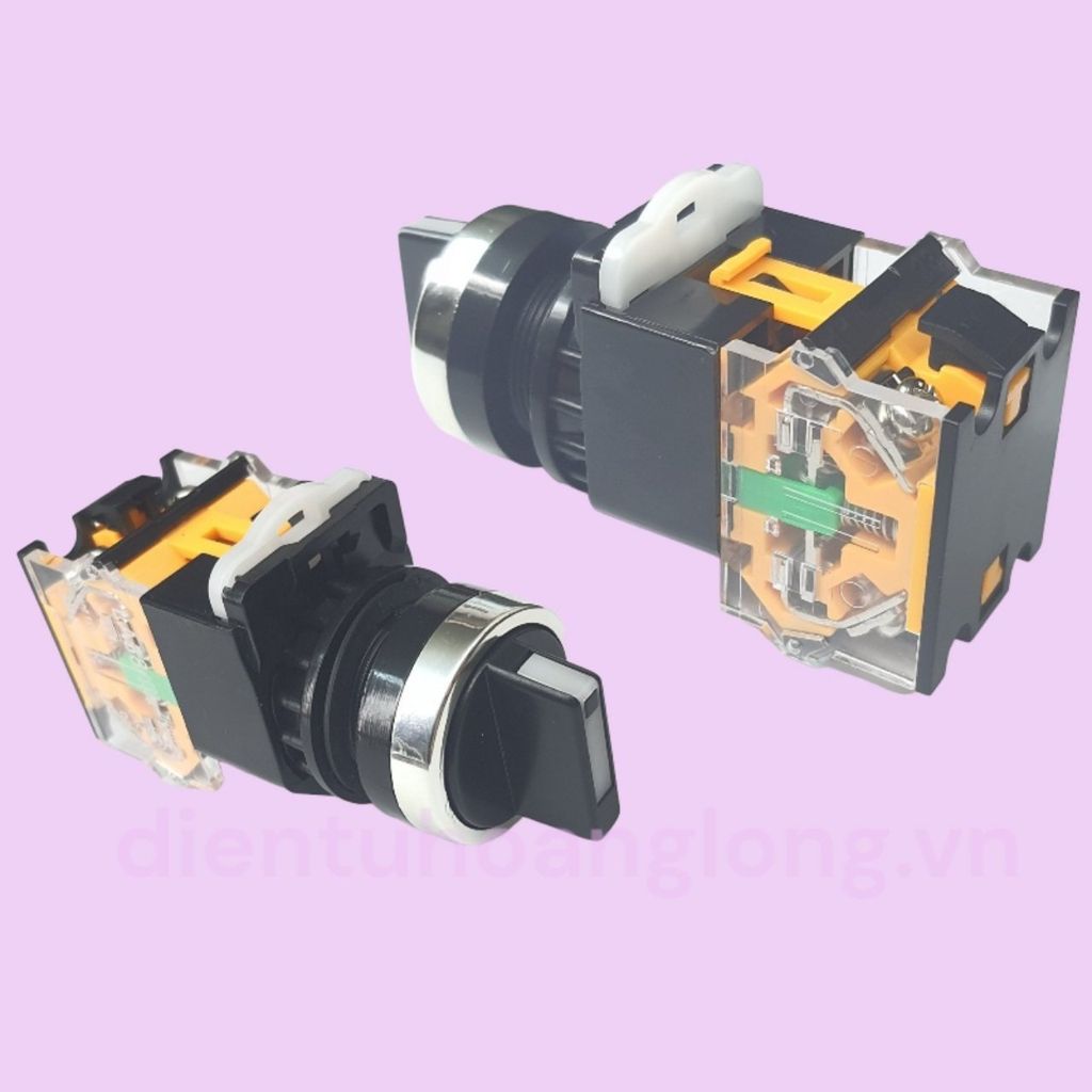Công tắt xoay 2CD (10A - 2 cặp tiếp điểm) (loại tốt)