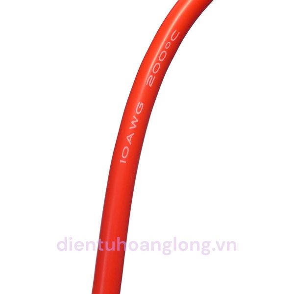  Dây 10AWG màu đỏ (6.0 - 1 mét) 