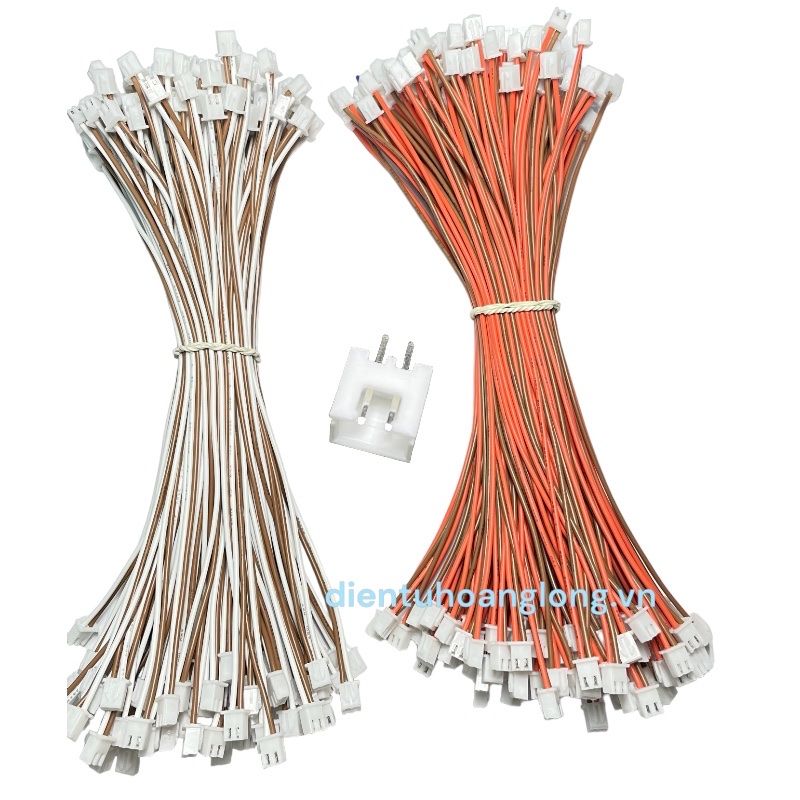 100 dây 2 sợi 2 đầu 20cm 22AWG