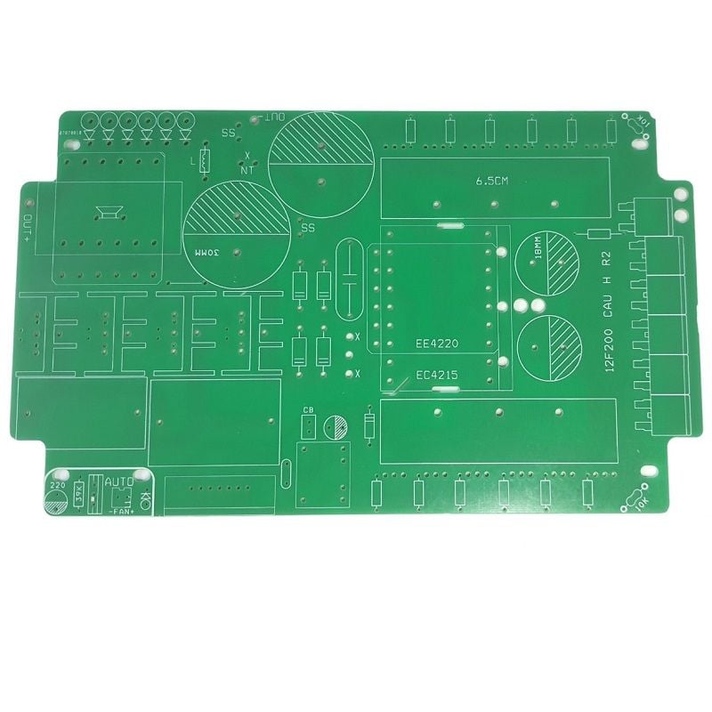 Mạch 12F200 cầu H + dao động đệm 8050