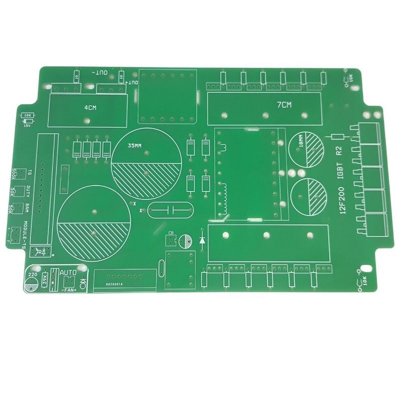 Mạch 12F200 IGBT + dao động đệm 8050