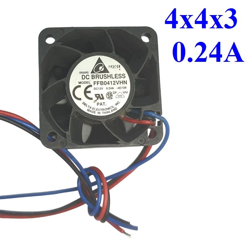 Quạt 443 BRU (0.24A -12V) tháo máy