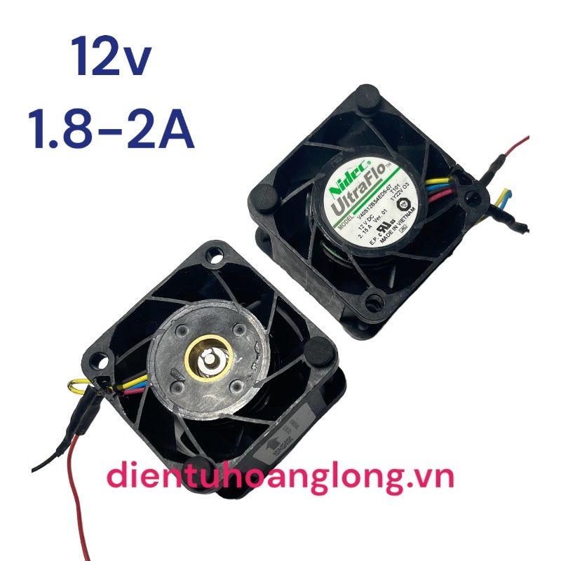 Quạt 443 (1.8A -12V) tháo máy