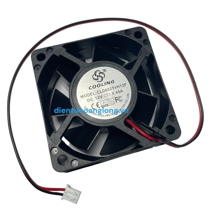 Quạt 6625 (0.4A -12V) mới