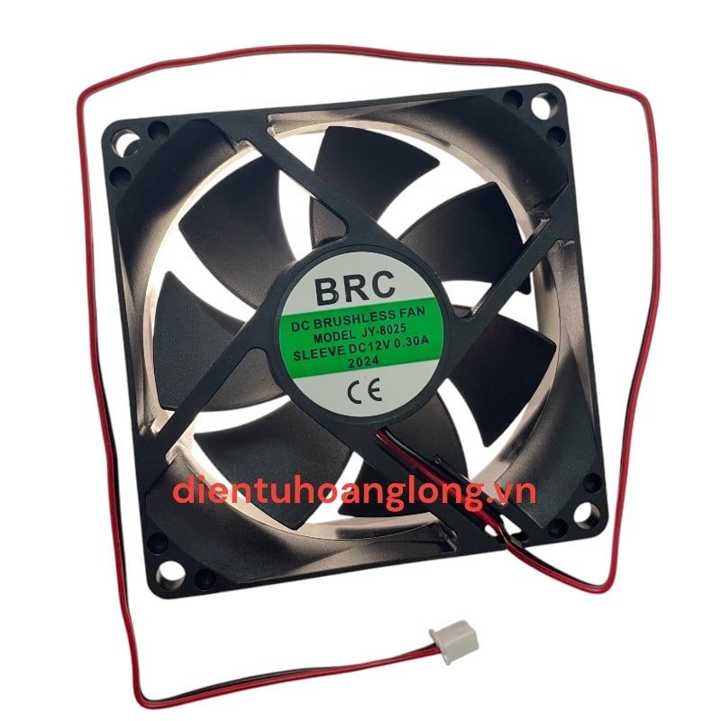 100 Quạt BRC 8825 ( 12V  - 0.3A) mới