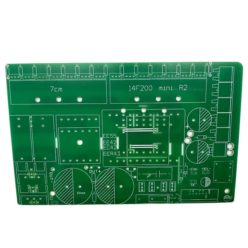 Mạch 14 fet mini + dao động đệm