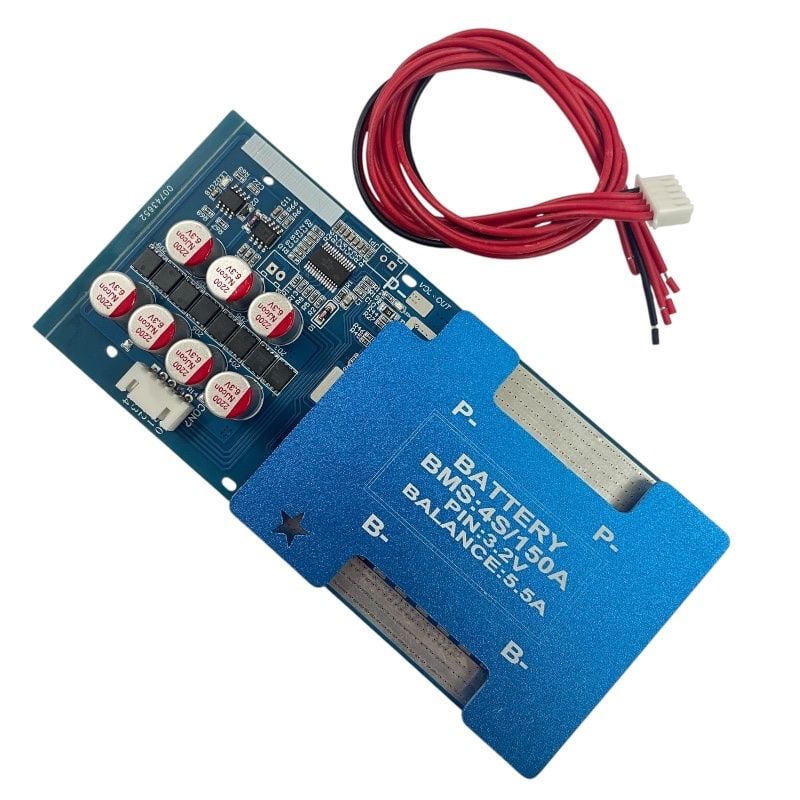 BMS 4S 150A XANH - cân bằng 5.5A (hệ pin 3.2v)