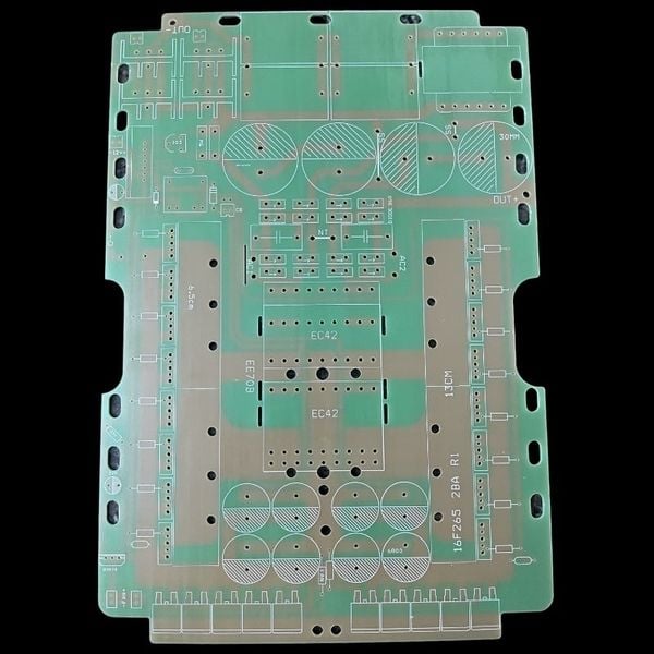  Mạch 16 fet lớn 16F265 R1 (2 biến áp) + dao động đệm 8050 