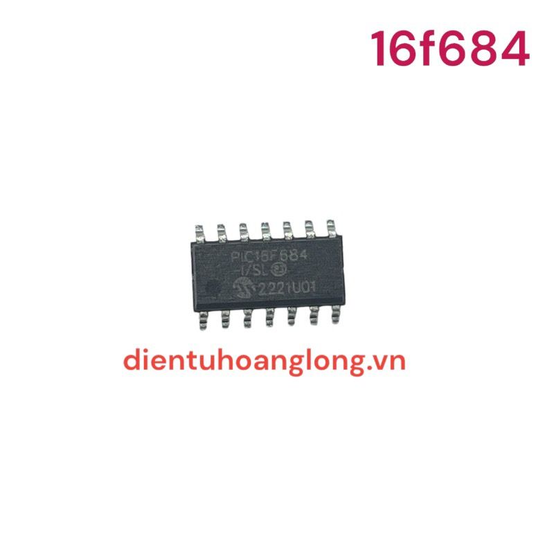 IC PIC 16F684 dán (SOP-14) chính hãng