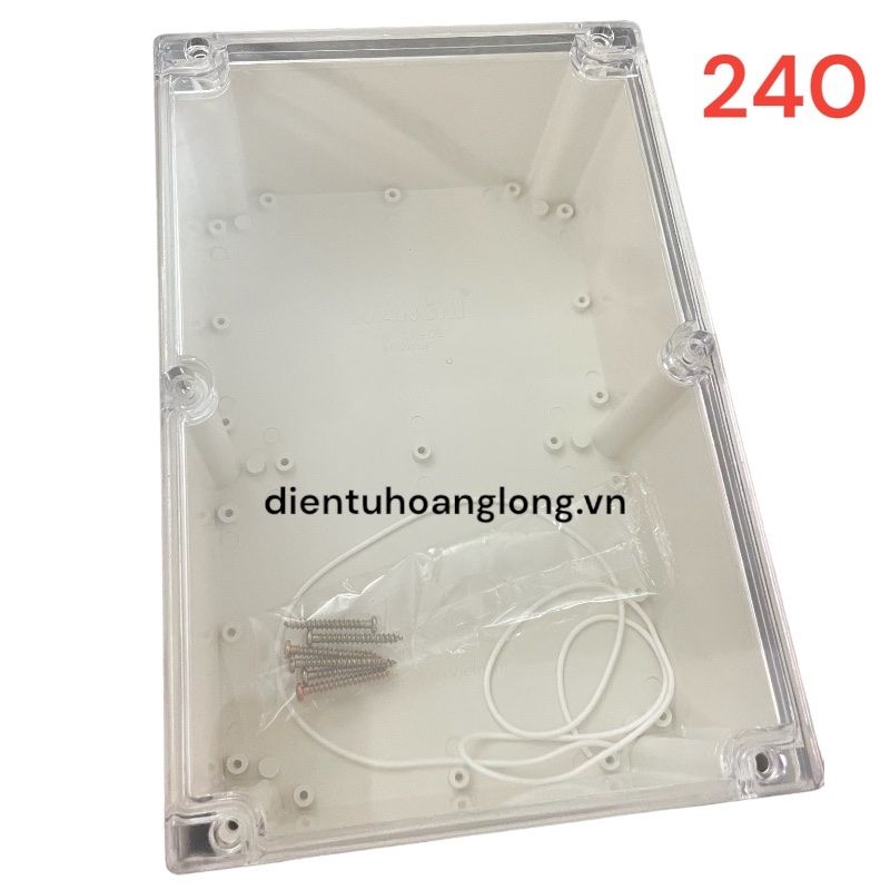 Hộp Wanchi trắng 10F MICA ( 240 x160x90mm)