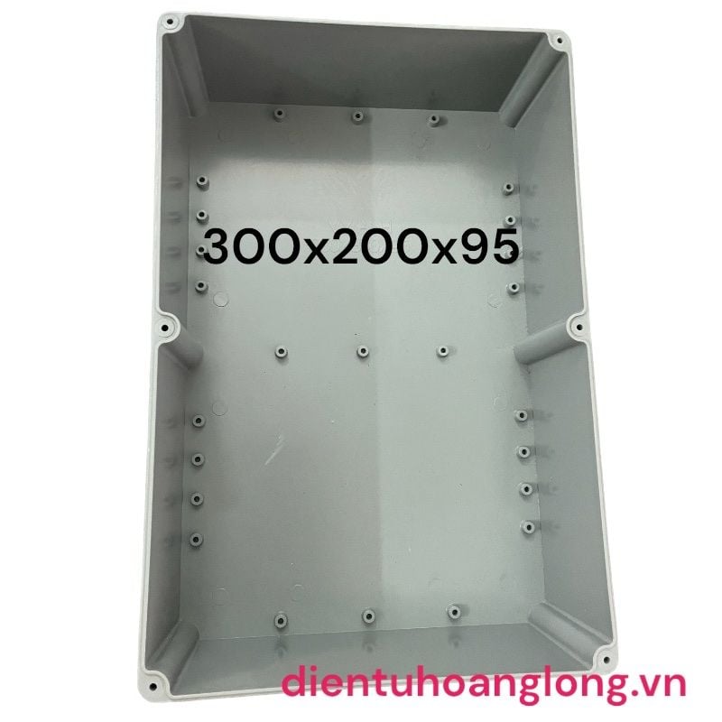 Hộp 300 xanh đục (300x200x95)