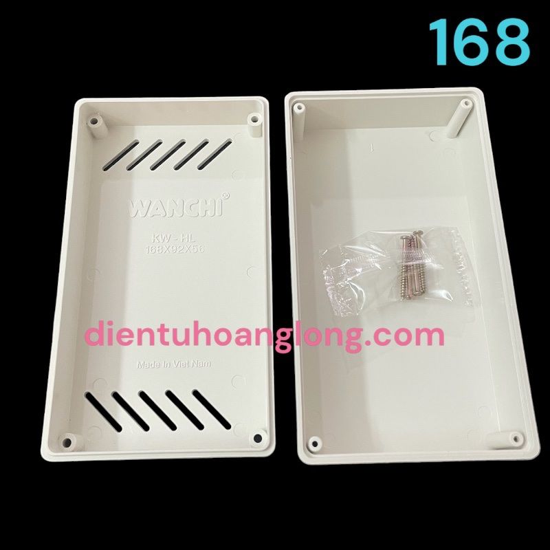 Hộp Wanchi trắng 4F ( 168 X92X56mm)