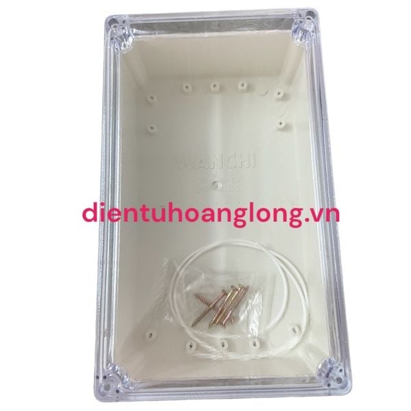  Hộp Wanchi TRẮNG mica 8F ( 200 x120x75mm) 