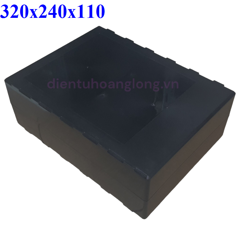 Hộp Wanchi đen 320x240x110 GHÉP (loại cũ)