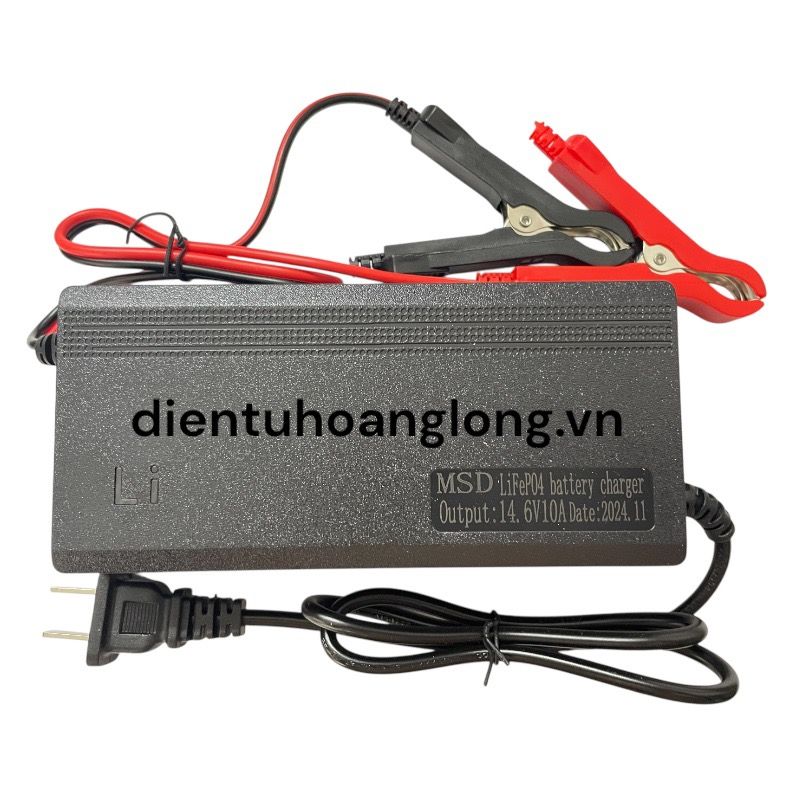 Sạc LI 4S 14.6V  - 10A (kẹp xịn)