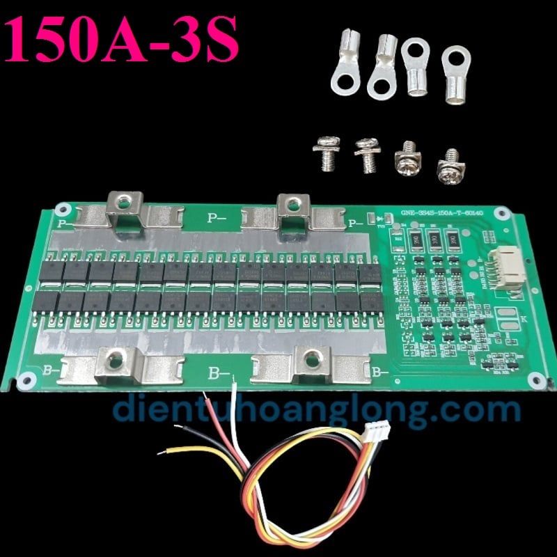 Mạch BMS 3S 150A (hệ pin 3.7v)