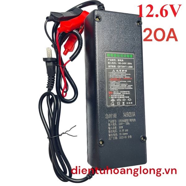  Sạc 3S 12.6V  - 20A (kẹp xịn) 