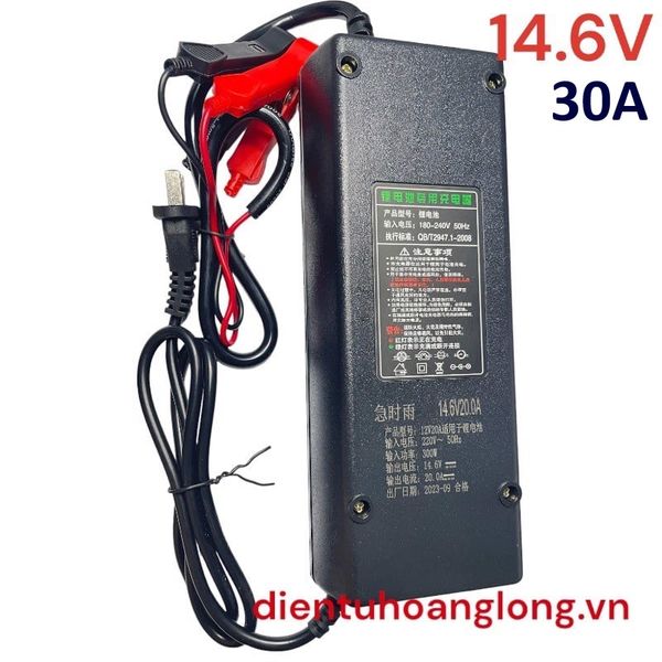  Sạc 4S 14.6V  - 30A (kẹp xịn) 