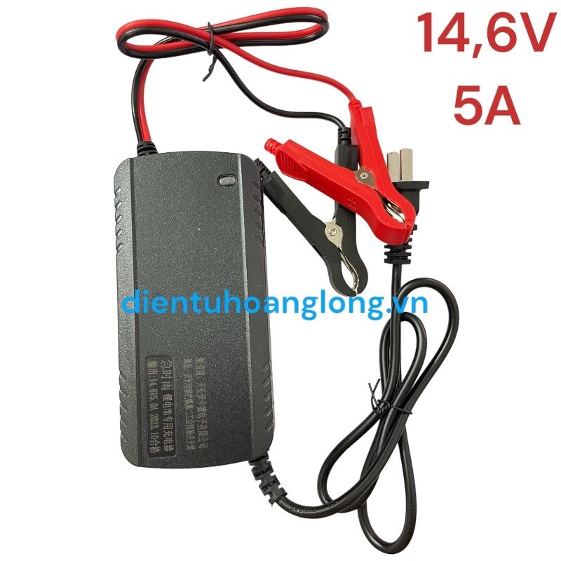 Sạc 4S 14.6V  - 5A (kẹp xịn)
