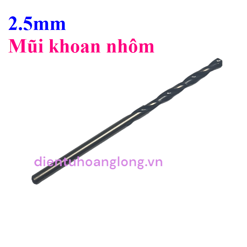 Mũi khoan NHÔM 2.5mm