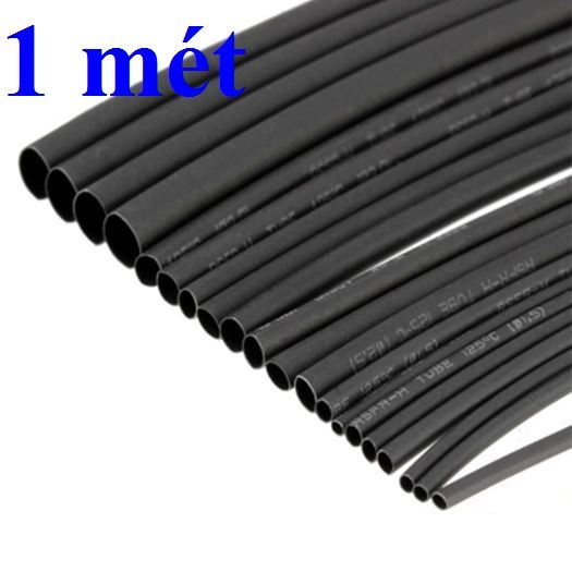 Gen co nhiệt ĐEN 20mm 1 mét