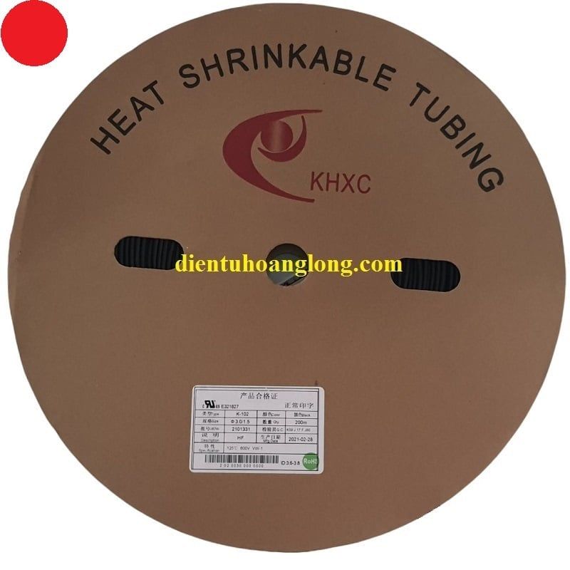 Cuộn gen co nhiệt đỏ 7mm