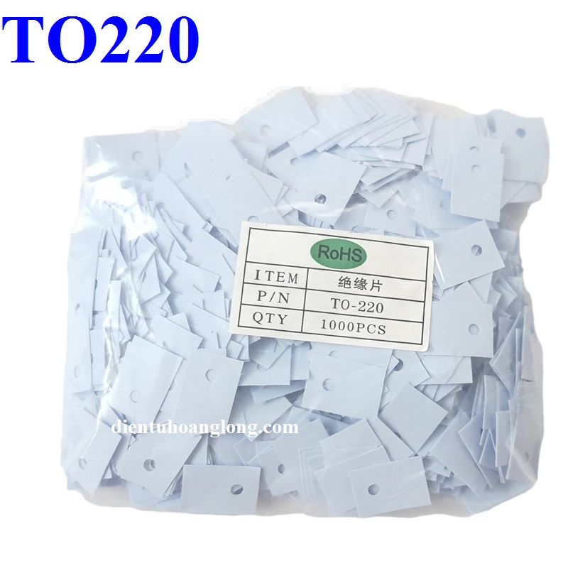 Lót sò TO220 (bịch 1000 cái)