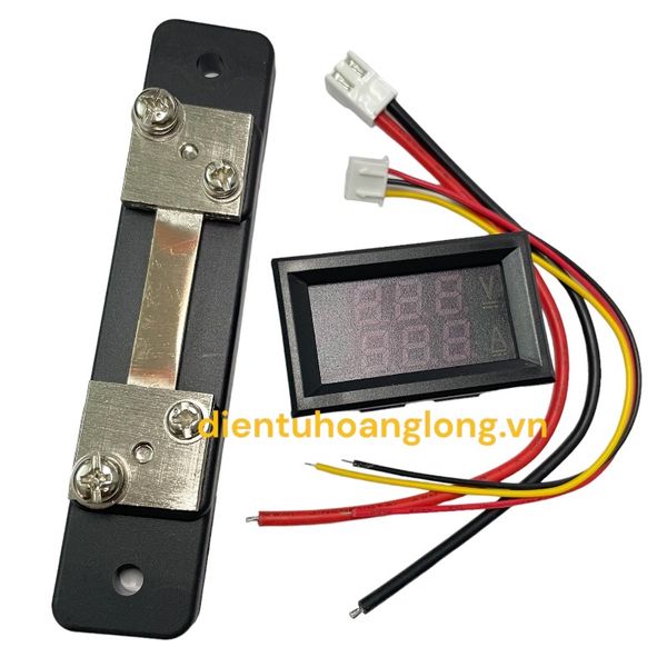  Module đo dòng - áp 50A + R SHUNT 