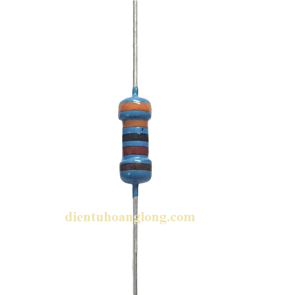 Trở 5 vòng 0.25W 330K (hộp 1000 con)