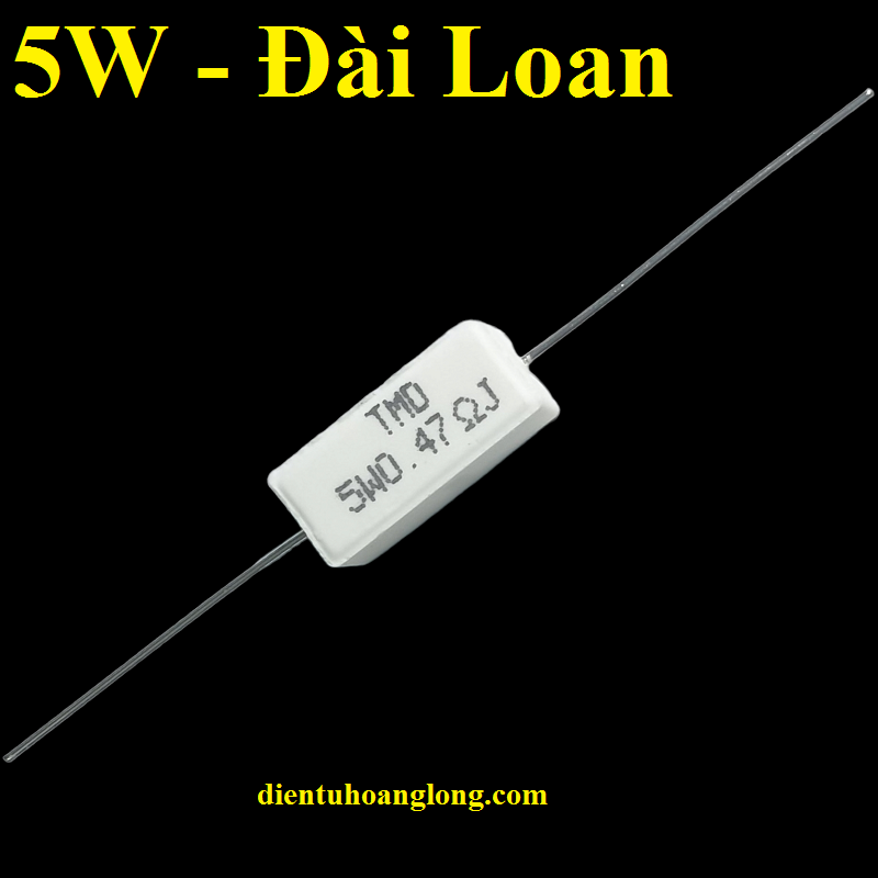 Trở 5W Đài Loan 0.68R (50 con)