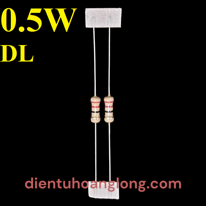 Trở 0.5W Đài Loan 1K (100 con)