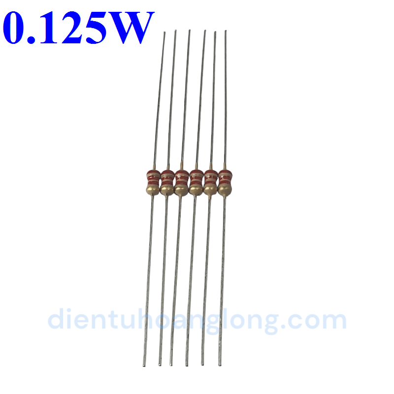 Trở 0.125W 1R (bịch 1000 con)