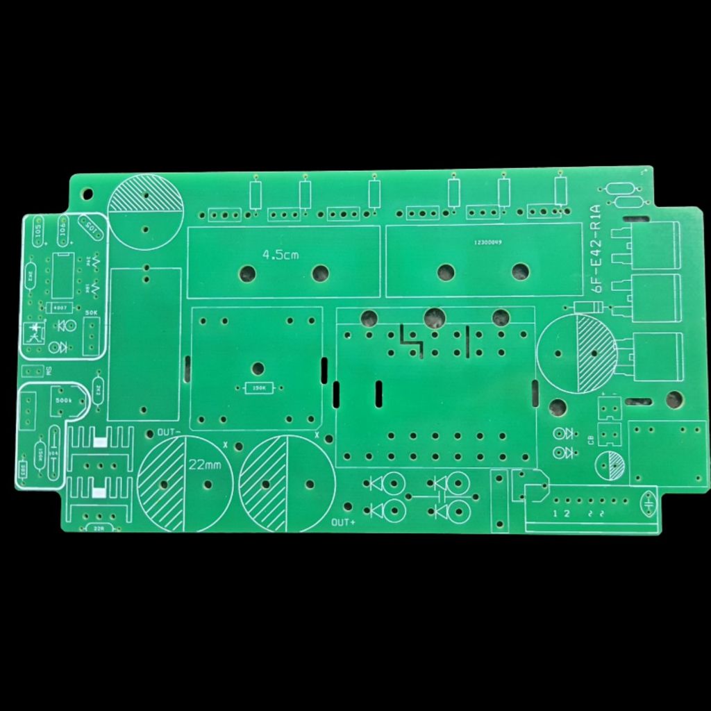 Mạch 6 fet E42 (4 fet lớn) + dao động