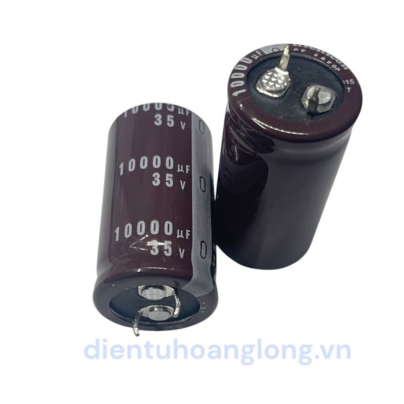 Tụ 35V 10.000uF chân cứng MỚI (22x40)