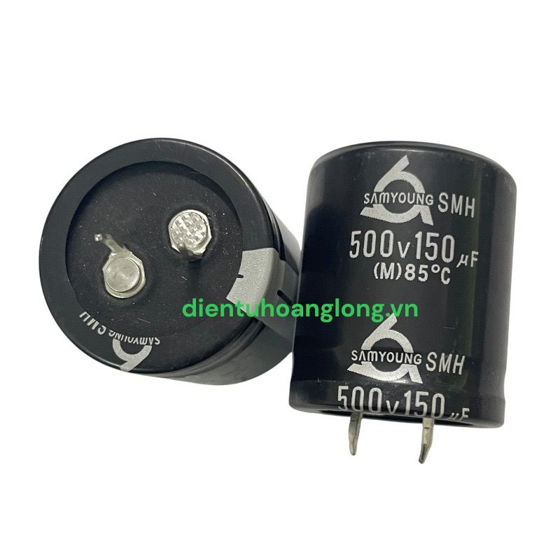 Tụ 150uF-500V SAMYOUNG mới (30x35)