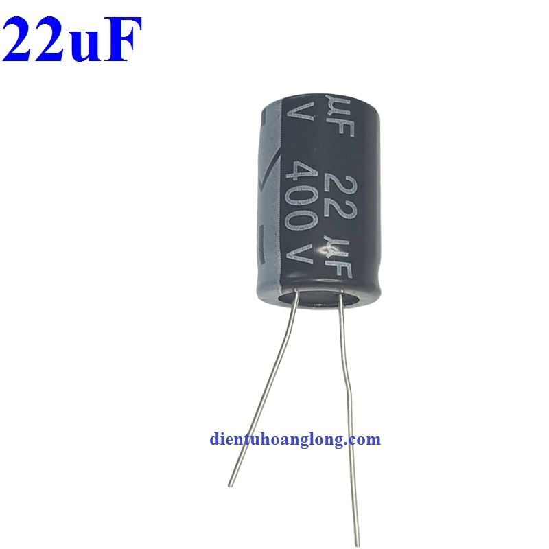 Tụ 22uF-400V chân mềm