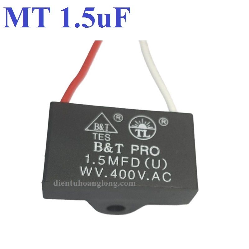 Tụ mặt trời 1.5uF - 400v