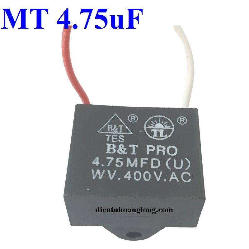 Tụ mặt trời 4.75uF - 400v