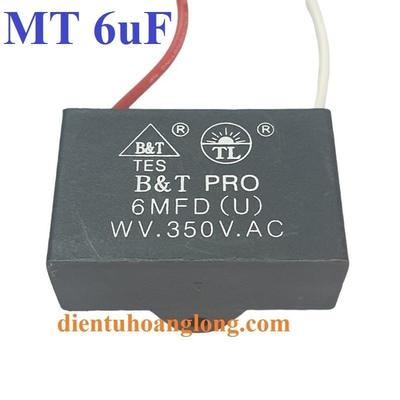 Tụ mặt trời 6uF - 350v