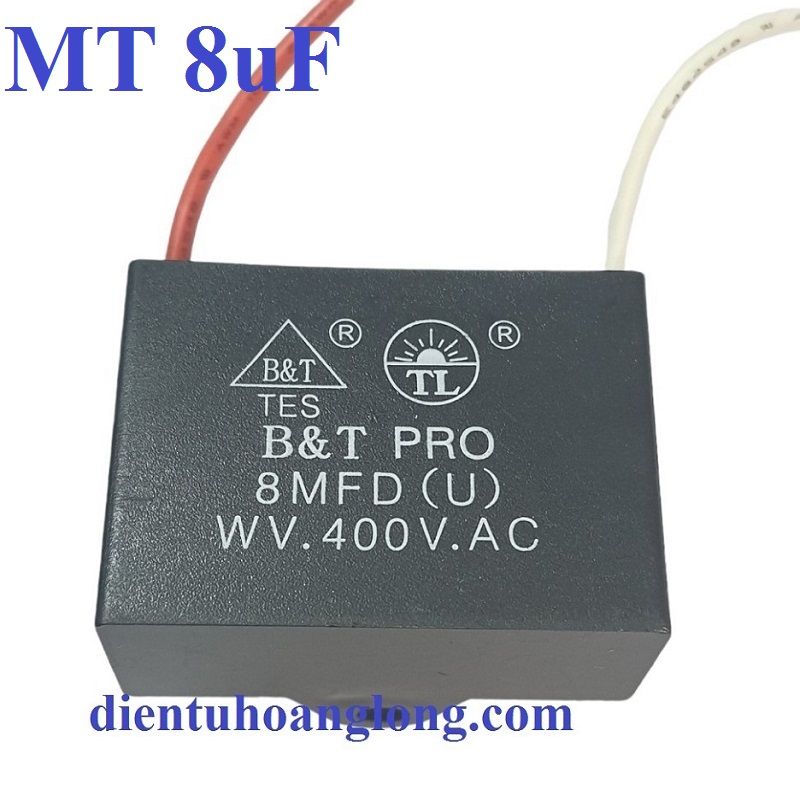 Tụ mặt trời 8uF - 400v