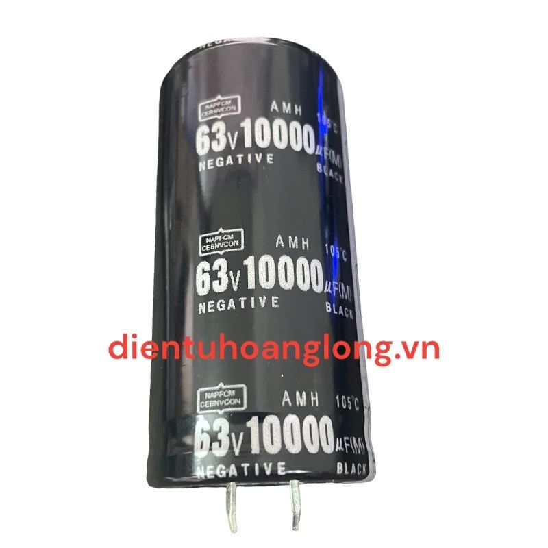 Tụ 10.000uF 63V (35x70) đen