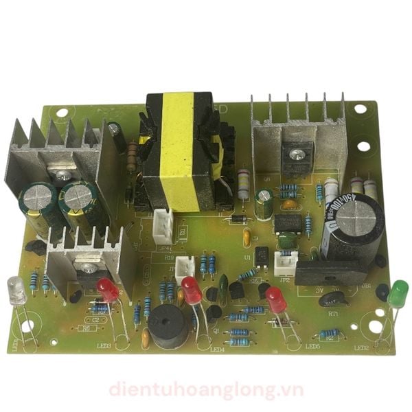  Mạch sạc 5 led 10A  (auto nhận 12/24V) 